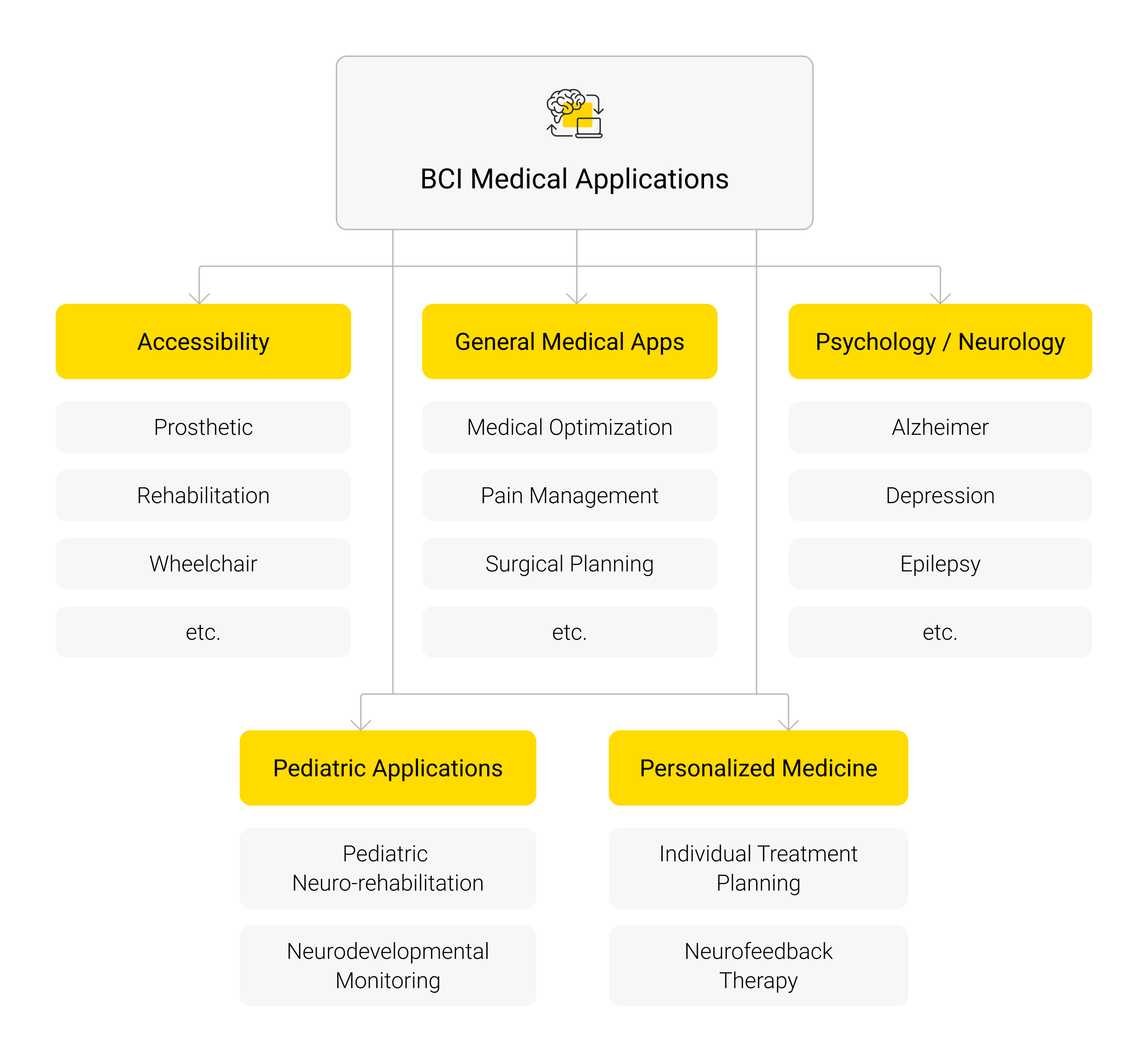 Brain-computer interface schema